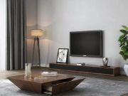 Modern Walnut TV Stand