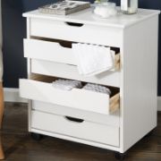 صورة Breshay 6 Drawer Rolling Storage Chest