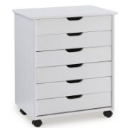 Picture of Breshay 6 Drawer Rolling Storage Chest