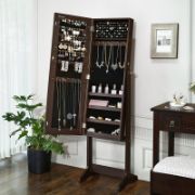 Aganlane Jewelry Armoire with Mirror