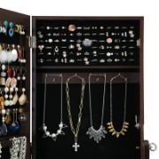 Aganlane Jewelry Armoire with Mirror