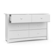 Crescent 6 Drawer Double Dresser