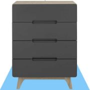 Epitome 4 Drawer 31'' W Chest