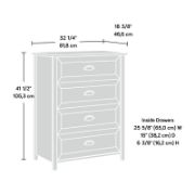 Geraldine 4 Drawer 32.25'' W Chest