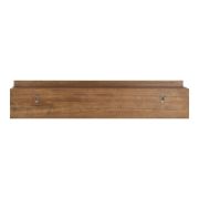 Creager Accent Wall Shelf Ledge with Hook - Naturals 