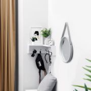 Wall Mounted Corner Shelf