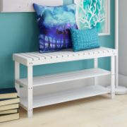 Shami  Wood Storage Bench