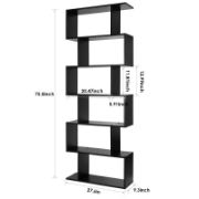 Kepito Geometric Bookcase