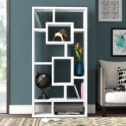 senui Geometric Bookcase