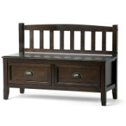 Madlin Wood Drawer Storage Bench