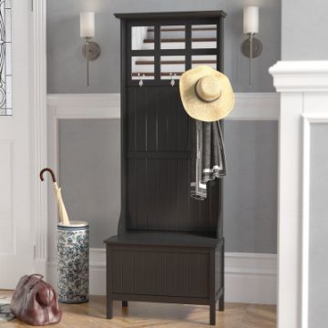 Reve Hall Tree with Bench and Shoe Storage Reve Hall Tree with Bench and Shoe Storage