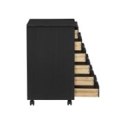 Breshay+6+Drawer+Rolling+Storage+Chest 