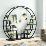 Industrial Multi-Purpose Curved Display Shelf For Home