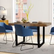 Drishti  Solid Wood Trestle Dining Table