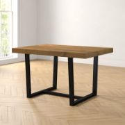 Drishti  Solid Wood Trestle Dining Table