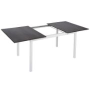 Elaina Extendable Iron Dining Table