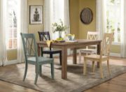 Cheryll Solid Wood Cross Back Side Chair (Set of 2)