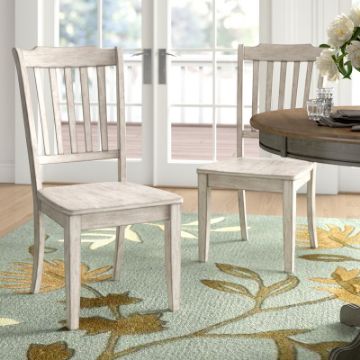 Helin Solid Wood Windsor Back Side Chair (Set of 2) Helin Solid Wood Windsor Back Side Chair (Set of 2)