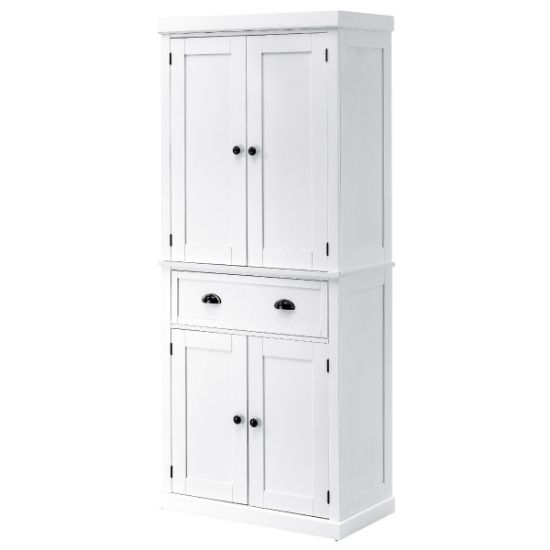Santa Kitchen Cabinet w 2 Drawers White