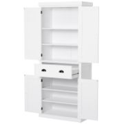 Santa Kitchen Cabinet w 2 Drawers White