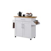 Cristi Kitchen Cart with Locking Wheels