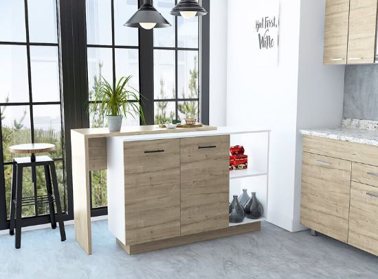 Jewlia Kitchen Island