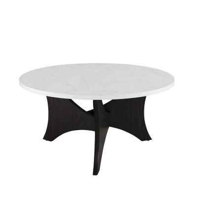 Wilmer  Mid Century 3-Leg Round Coffee Table