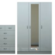 Brendle 3 Door Wardrobe