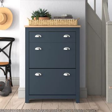 Show details for Flotilla 12 Pair Shoe Storage Cabinet Picture of Flotilla 12 Pair Shoe Storage Cabinet