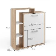 Picture of Jaska Flip Down Shoe Storage Cabinet 