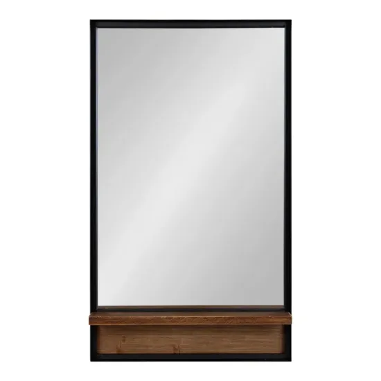 Orenthia Rectangle Metal Wall Mirror