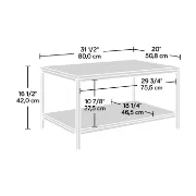 Hanni 4 Legs Coffee Table with Storage