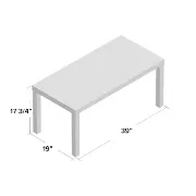 Jelks 4 Legs Coffee Table