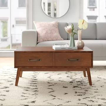 Glastonbury 4 Legs Coffee Table with Storage Glastonbury 4 Legs Coffee Table with Storage