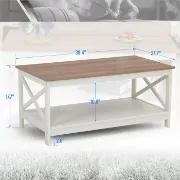 Gillon 4 Legs Coffee Table with Storage