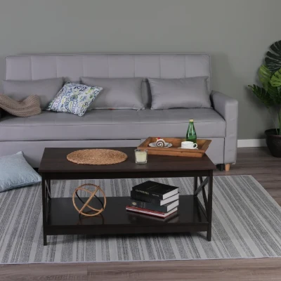 Gillon 4 Legs Coffee Table with Storage