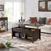 Lemmons Lift Top 4 Legs Coffee Table with Storage