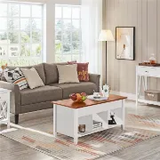 Lemmons Lift Top 4 Legs Coffee Table with Storage