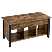 Lemmons Lift Top 4 Legs Coffee Table with Storage