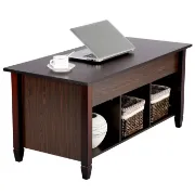 Lemmons Lift Top 4 Legs Coffee Table with Storage