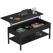 Gilbertville Lift Top 4 Legs 1 Coffee Table with Storage