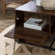 Briella Sled Coffee Table with Storage