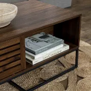 Briella Sled Coffee Table with Storage