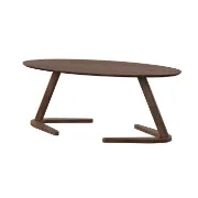 Bardem Solid Wood Abstract Coffee Table