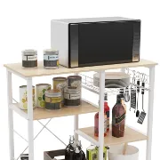 35.4 Wide Rolling Kitchen Island