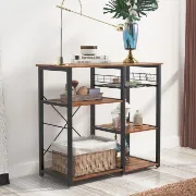 35.4 Wide Rolling Kitchen Island