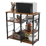 35.4 Wide Rolling Kitchen Island