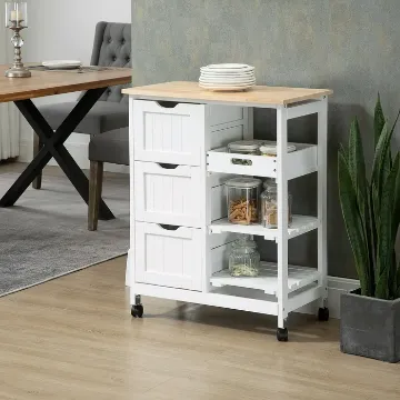 Kleinschmidt 26.5'' Wide Rolling Kitchen Island Kleinschmidt 26.5'' Wide Rolling Kitchen Island