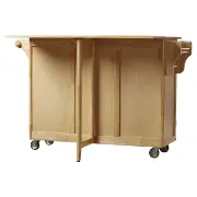 Aadham 52.5'' Wide Rolling Kitchen Cart