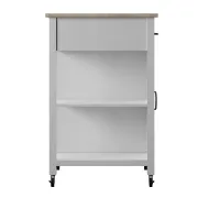 Amata 32'' Wide Rolling Kitchen Cart